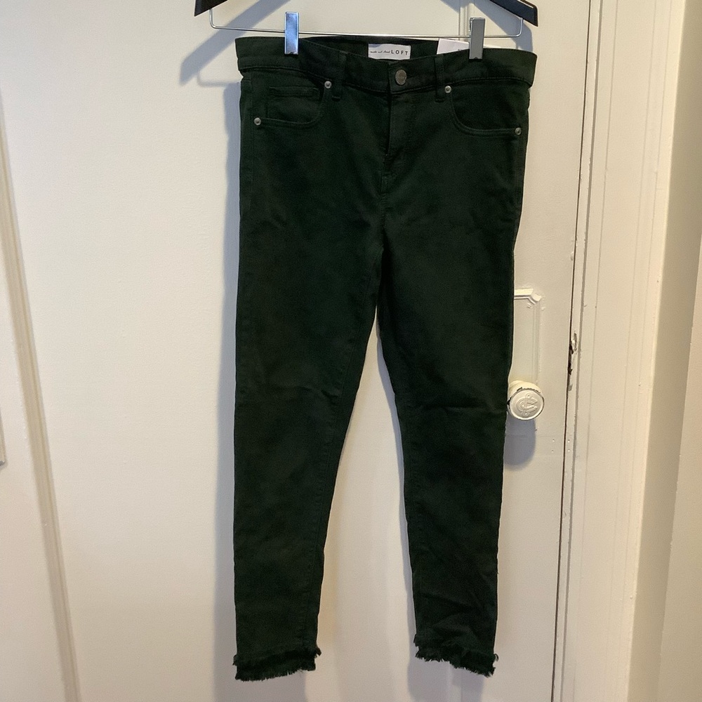 Green jeans